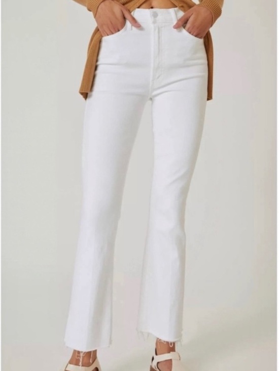 MOTHER Denim - Mother Hustler Ankle Fray Fairest of Them All Jeans Size 30